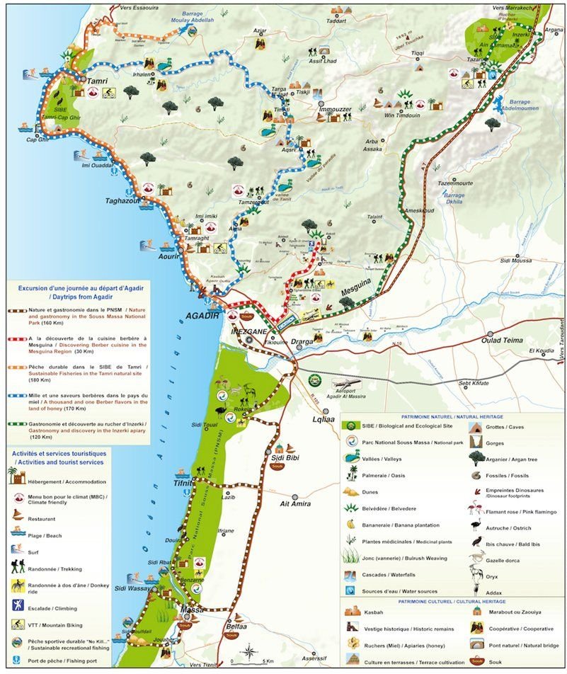 conciergerie agadir agence immobilière airbnb Carte Conciergerie Agadir